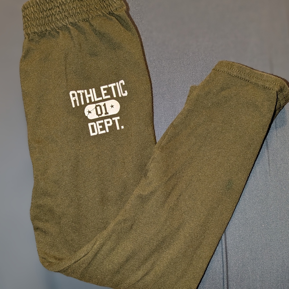 Garanimals Green Sweatpants Relaxed Fit Cotton Blend